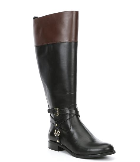 michael kors preston two tone boots|Michael Kors Preston Two.